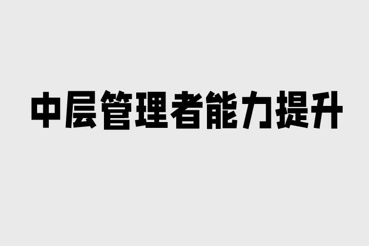 中層管理者能力提升